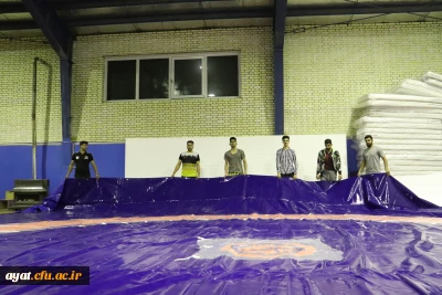 نصب و انباکس کردن تشک های کشتی 