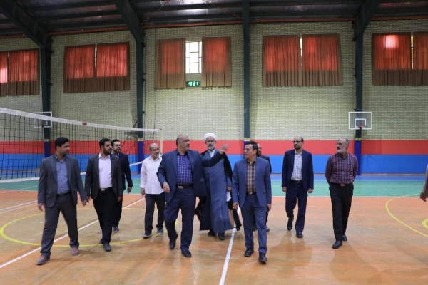 جلسه ستاد اقامه نماز و بازدید از اقدامات و کارهای عمرانی مرکز شهید آیت نجف آباد 5