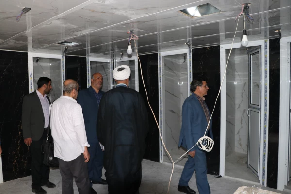 جلسه ستاد اقامه نماز و بازدید از اقدامات و کارهای عمرانی مرکز شهید آیت نجف آباد 6