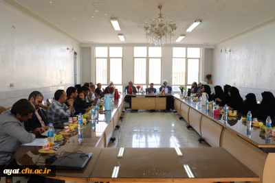 جلسه ستاد اقامه نماز و بازدید از اقدامات و کارهای عمرانی مرکز شهید آیت نجف آباد