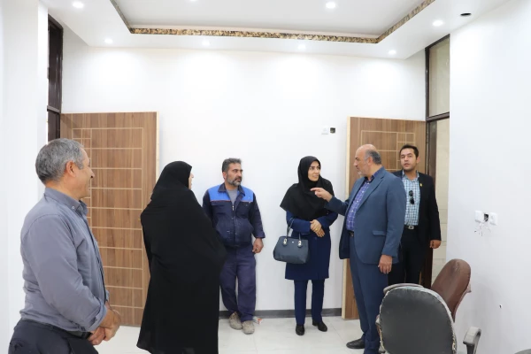 جلسه ستاد اقامه نماز و بازدید از اقدامات و کارهای عمرانی مرکز شهید آیت نجف آباد 11