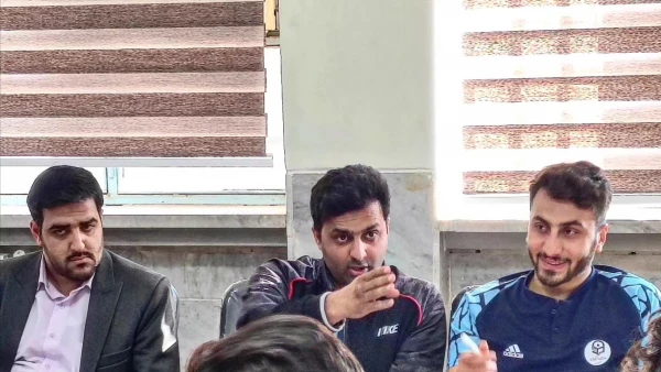 برگزاری جلسه اعضای انجمن ورزشی با مسئولین مرکز  6