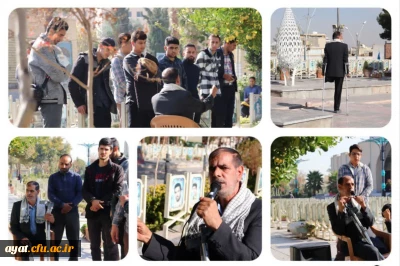 اردوی گلستان شهدای اصفهان با روایتگری جانباز آزاده ابراهیم چترایی