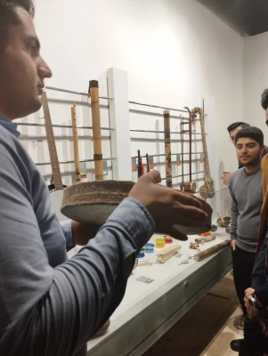 بازدید از موزه موسیقی اصفهان 3