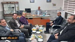 حضور مدیران محترم گروه های درسی دانشگاه فرهنگیان استان اصفهان در دانشگاه فرهنگیان واحد شهید دکتر آیت نجف آباد