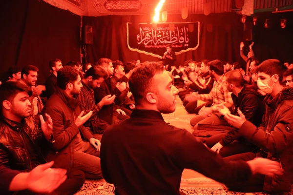 مراسم مذهبی ایام فاطمیه و میزبانی از شهید گمنام 2