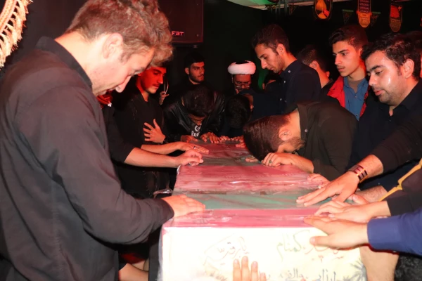 مراسم مذهبی ایام فاطمیه و میزبانی از شهید گمنام 8