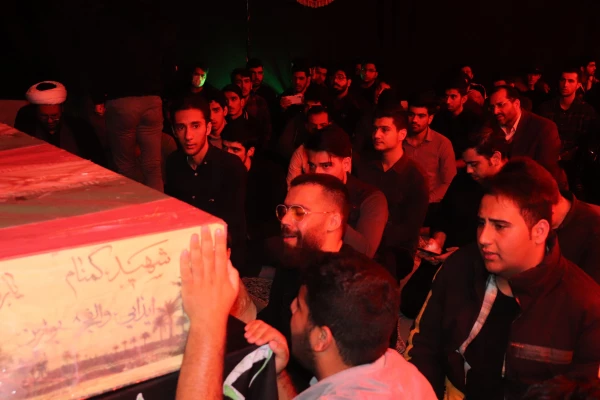 مراسم مذهبی ایام فاطمیه و میزبانی از شهید گمنام 9