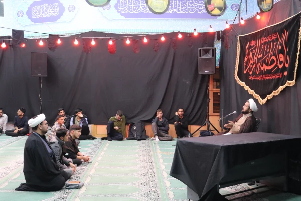 مراسم مذهبی ایام فاطمیه و میزبانی از شهید گمنام 14