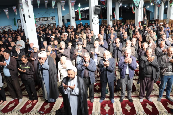 برگزاری نماز جمعه یزدانشهر به همت مرکز شهید آیت نجف آباد 6