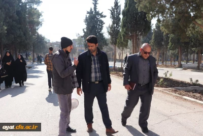 بازدید هیئت نظارت دانشگاه اصفهان از مرکز شهید دکتر آیت نجف آباد 