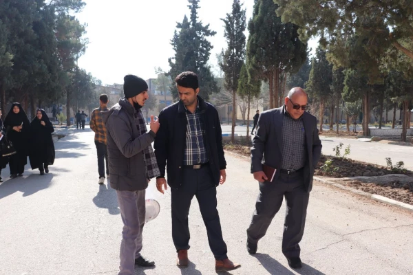 بازدید هیئت نظارت دانشگاه اصفهان از مرکز شهید دکتر آیت نجف آباد  2