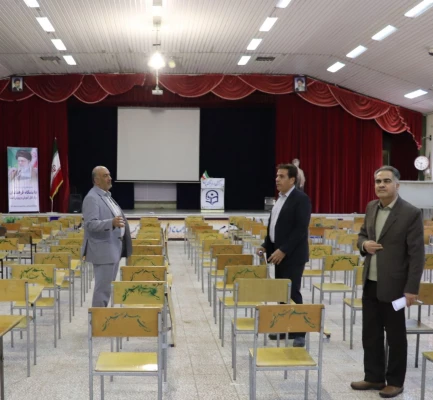 بازدید هیئت نظارت دانشگاه اصفهان از مرکز شهید دکتر آیت نجف آباد  3