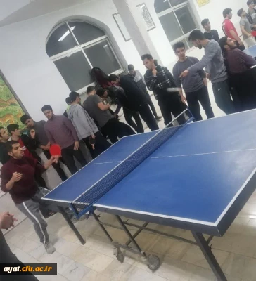 برگزاری مسابقات تنیس روی میز با شرکت ۳۲ دانشجومعلم