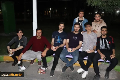 دورهمی شبانه در بوستان لاله نجف آباد 