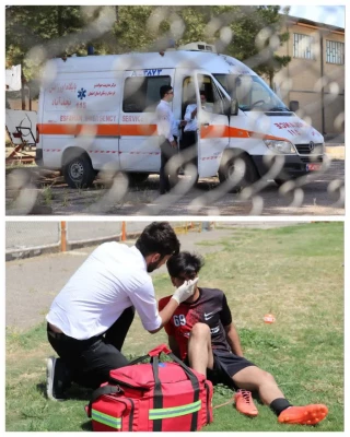 سومین دوره مسابقات درون دانشگاهی فوتبال( جام گرامی داشت مقام معلم _ اردیبهشت و خرداد ۱۴۰۳) دانشگاه فرهنگیان مرکز شهید دکتر آیت نجف آباد برگزار شد  4