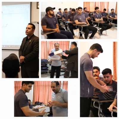 برگزاری دوره مربیگری درجه ۳ هندبال در مرکز شهید آیت نجف آباد 5