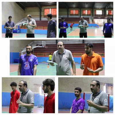 برگزاری دوره مربیگری درجه ۳ هندبال در مرکز شهید آیت نجف آباد 6