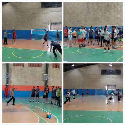 برگزاری دوره مربیگری درجه ۳ هندبال در مرکز شهید آیت نجف آباد 11