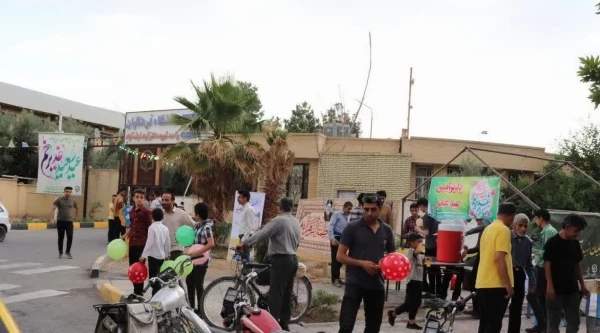 برپایی موکب پذیرایی به مناسبت دهه ولایت و عید سعید غدیرخم 3