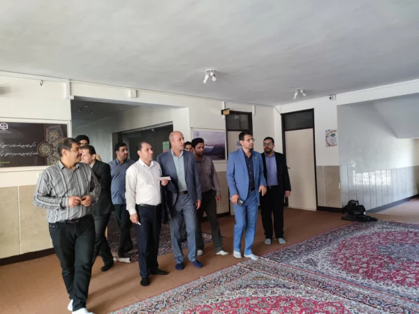 بازدید معاون فرهنگی تربیتی دانشگاه فرهنگیان از مرکز شهید آیت نجف آباد 4