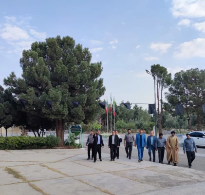 بازدید معاون فرهنگی تربیتی دانشگاه فرهنگیان از مرکز شهید آیت نجف آباد 5