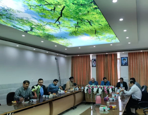 بازدید معاون فرهنگی تربیتی دانشگاه فرهنگیان از مرکز شهید آیت نجف آباد 8