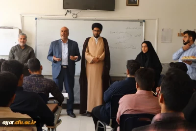 برگزاری مراسم گرامی داشت روز معلم و استاد در کلاس های دانشجو معلمان مرکز شهید دکتر آیت نجف آباد