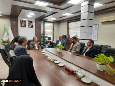 نشست ریاست محترم مرکز شهید آیت نجف آباد با سرپرست محترم فرمانداری شهرستان نجف آباد