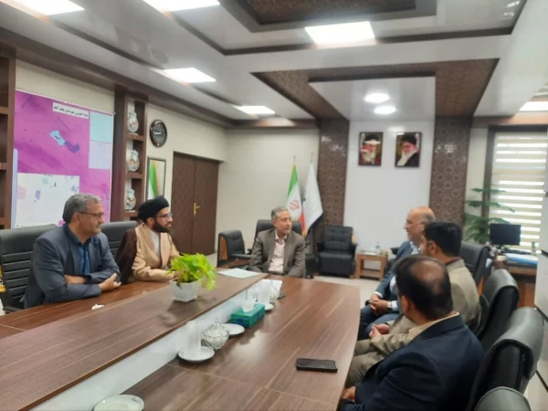 نشست ریاست محترم مرکز شهید آیت نجف آباد با سرپرست محترم فرمانداری شهرستان نجف آباد 2