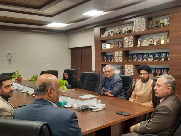 نشست ریاست محترم مرکز شهید آیت نجف آباد با سرپرست محترم فرمانداری شهرستان نجف آباد 2