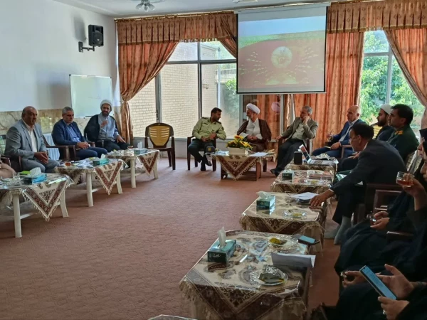 جلسه هماهنگی ستاد اقامه نماز شهرستان نجف آباد به میزبانی دفتر امام جمعه محترم شهرستان نجف آباد حجت الاسلام و المسلمین حسناتی عضو خبرگان رهبری با حضور ریاست محترم دانشگاه فرهنگیان مرکز شهید آیت نجف آباد 4