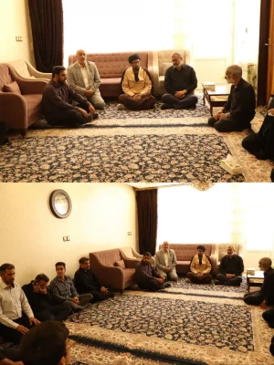 دیدار ریاست مرکز شهید دکتر آیت به همراه کارمندان با خانواده شهدای حمله ظالمانه رژیم منحوس صهیونیستی 5