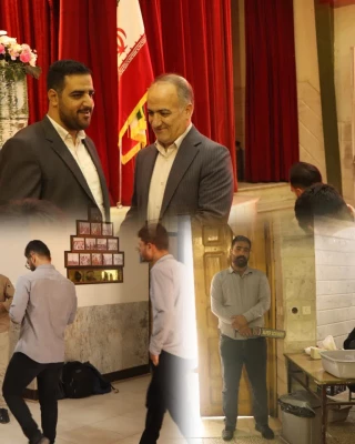 بازدید سرپرست دانشگاه فرهنگیان استان اصفهان از فرآیند برگزاری امتحانات پایان ترم ۴۰۳۲ مرکز شهید آیت نجف آباد 8