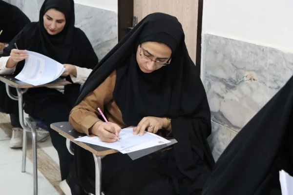 برگزاری آزمون اصلح سالانه مهارت آموزان ماده 28 در مرکز شهید آیت نجف آباد 6