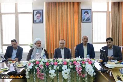 آیین تکریم و معارفه سرپرست جدید دانشگاه فرهنگیان مرکزشهیددکترآیت نجف آباد