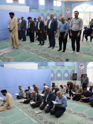 آیین تکریم و معارفه سرپرست جدید دانشگاه فرهنگیان مرکزشهیددکترآیت نجف آباد 7