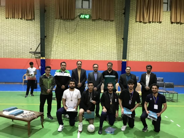 شب سوم ( آخرین شب) اولین دوره مسابقات لیگ گل کوچک دانشگاه فرهنگیان مرکز شهید دکتر آیت نجف آباد  9