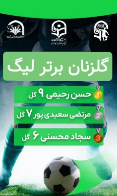 جدول لیگ گل کوچک شهدای دانشجو مرکز شهید آیت نجف آباد 3
