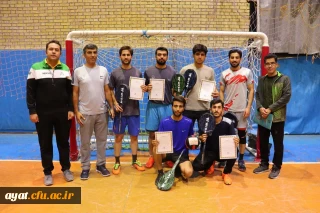 برگزاری مسابقات داژبال دانشگاه فرهنگیان مرکز شهید دکتر آیت نجف آباد 