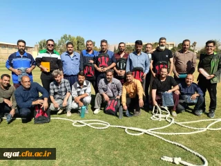 مسابقات طناب کشی (ویژه کلیه کارکنان ) دانشگاه فرهنگیان مرکز شهید دکتر آیت نجف آباد 
