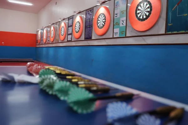 برگزاری مسابقات دارت انفرادی دانشگاه فرهنگیان مرکز شهید دکتر آیت نجف آباد  2