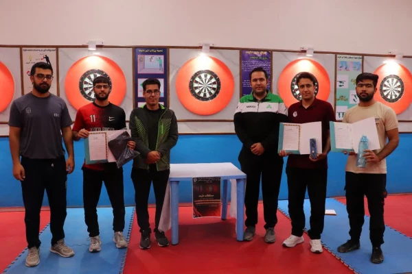 برگزاری مسابقات دارت انفرادی دانشگاه فرهنگیان مرکز شهید دکتر آیت نجف آباد  3