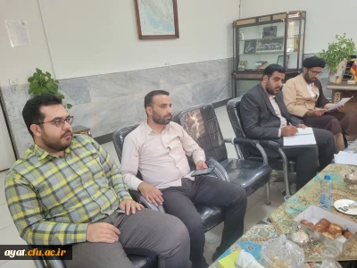 برنامه ریزی فعالیت های هفته پدافند غیرعامل برگزار گردید.