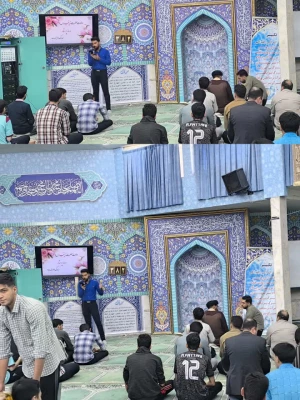 به مناسبت فرخنده  میلاد حضرت زینب (سلام الله علیها) و روز پرستار، مراسمی در مسجد مرکز  برگزار گردید. 2