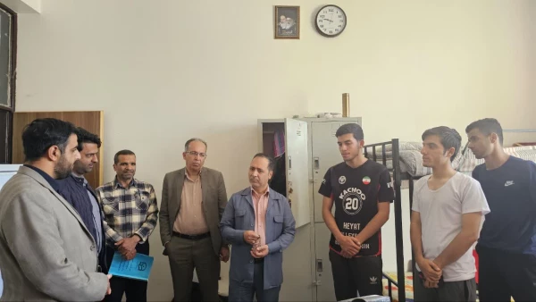 ازدید معاون سیاسی، امنیتی و اجتماعی فرمانداری از دانشگاه فرهنگیان 4