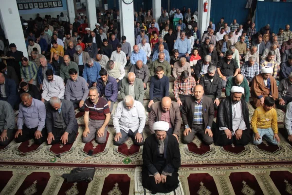 مراسم باشکوه نماز جمعه یزدانشهر نجف آباد  3