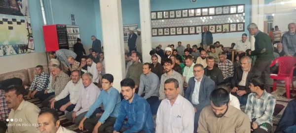 مراسم باشکوه نماز جمعه یزدانشهر نجف آباد  4