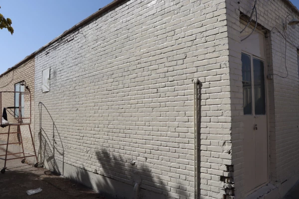 رنگ آمیزی جدول و دیوارهای خوابگاه حکیم سنائی 2