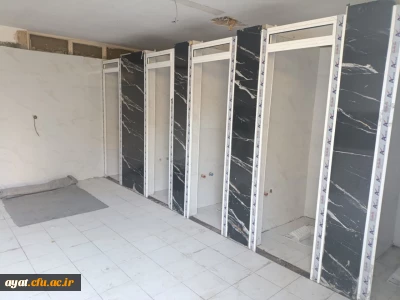  پیشرفت ۹۰ درصدی پروژه وضوخانه و سرویس بهداشتی